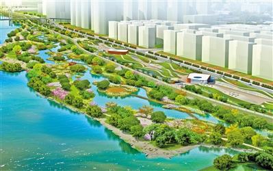 54萬平方米 雁灘濕地公園“入畫來”！