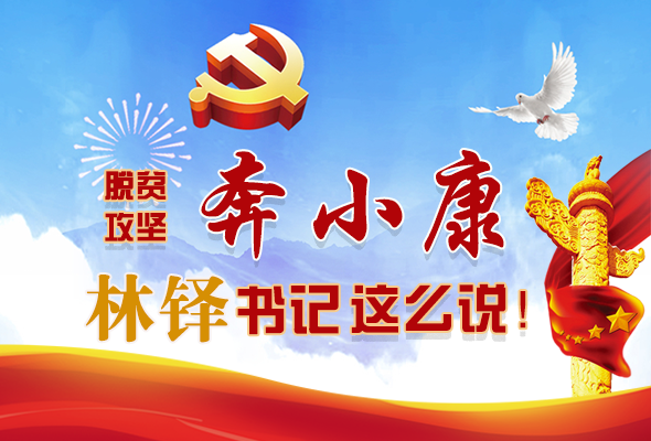 長圖|脫貧奔小康，林鐸書記這么說！
