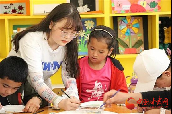 關愛山區(qū)的孩子 西北師大學子在東鄉(xiāng)、會寧開展體育美育浸潤行動活動