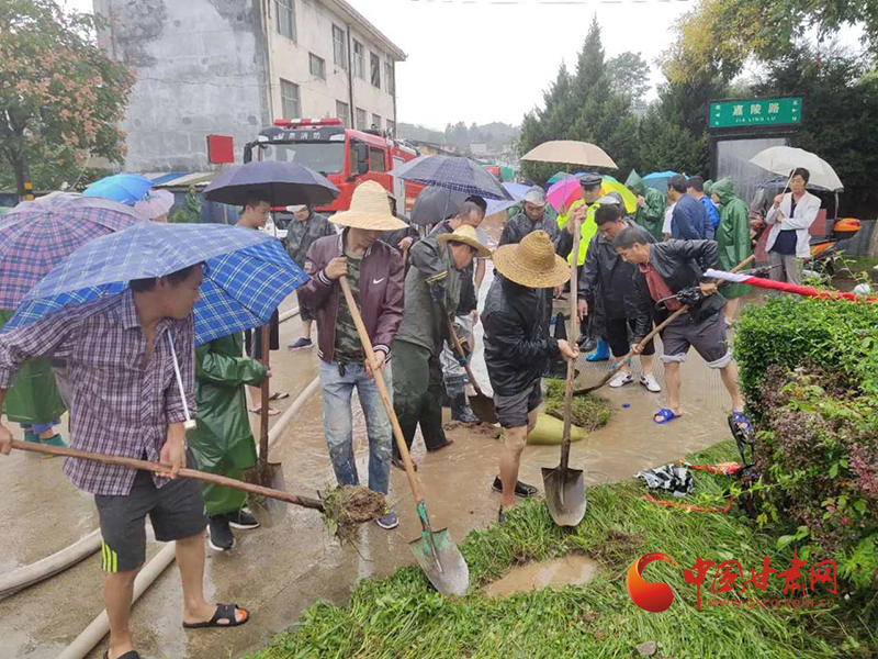 抗洪一線踐初心——徽縣水陽鎮(zhèn)抗洪救災(zāi)工作紀(jì)實