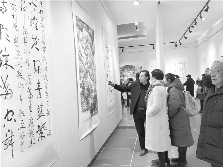 顧軍·張巨鴻毛主席詩(shī)詞書畫展12月28日開展