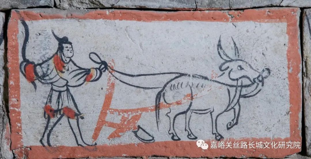 牛年話?！斡P(guān)新城魏晉墓群畫像磚中的“牛”