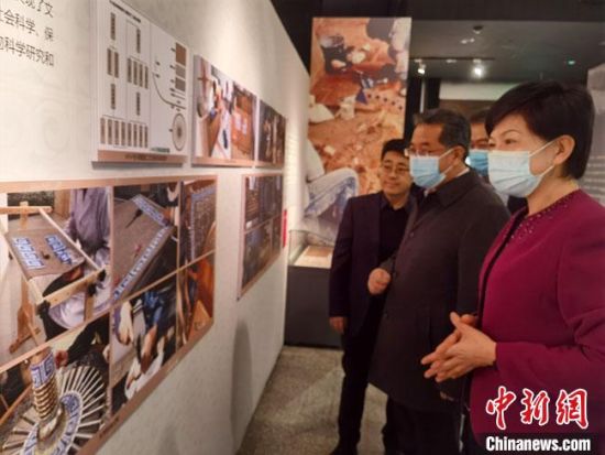 圖為展覽現(xiàn)場(chǎng)?！●T志軍 攝