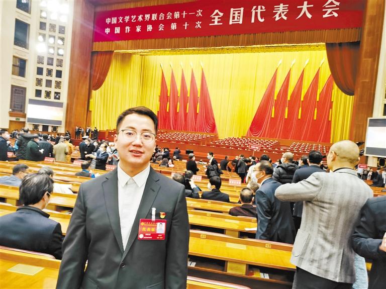 【聚焦2022甘肅兩會(huì)】網(wǎng)絡(luò)文學(xué)作家胡說(shuō)：不負(fù)初心，寫(xiě)有意義的文字
