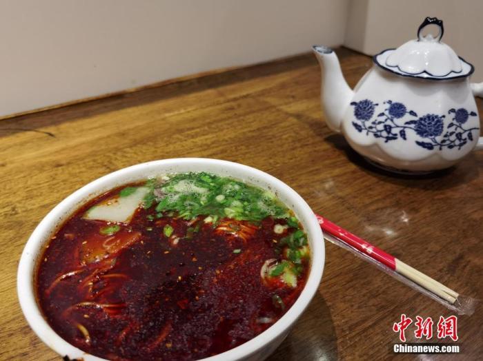 資料圖：蘭州牛肉面。 徐雪 攝