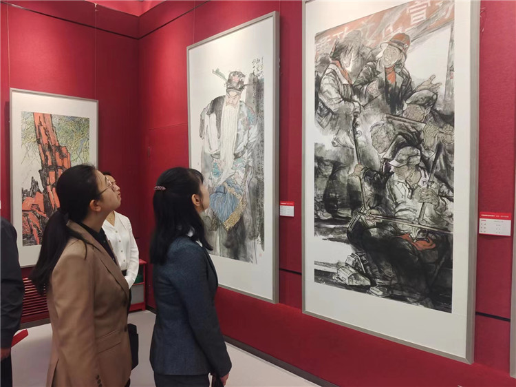 2023年5月，甘肅省紀(jì)委監(jiān)委機關(guān)、省委巡視辦、省文旅廳主辦，甘肅畫院承辦的甘肅省廉潔文化美術(shù)、書法、設(shè)計作品展開展，逾萬人參觀。.jpg