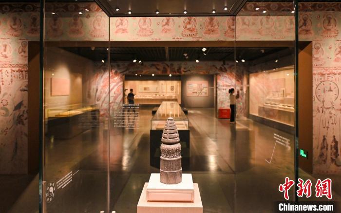 百余件敦煌文物杭州展出：含多件國寶級(jí)文物見證文明交流