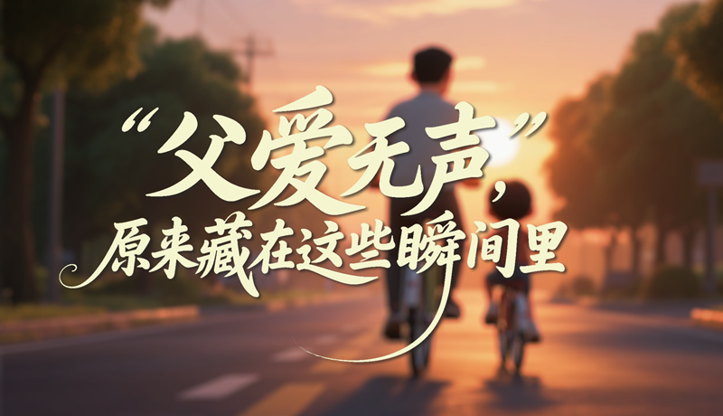 AI視頻|父愛無聲，原來藏在這些瞬間里